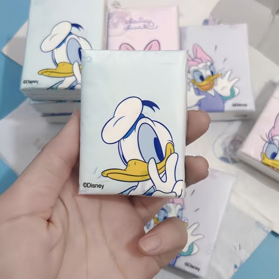 Donald & Daisy Duck Pocket Tissues 9 Pcs